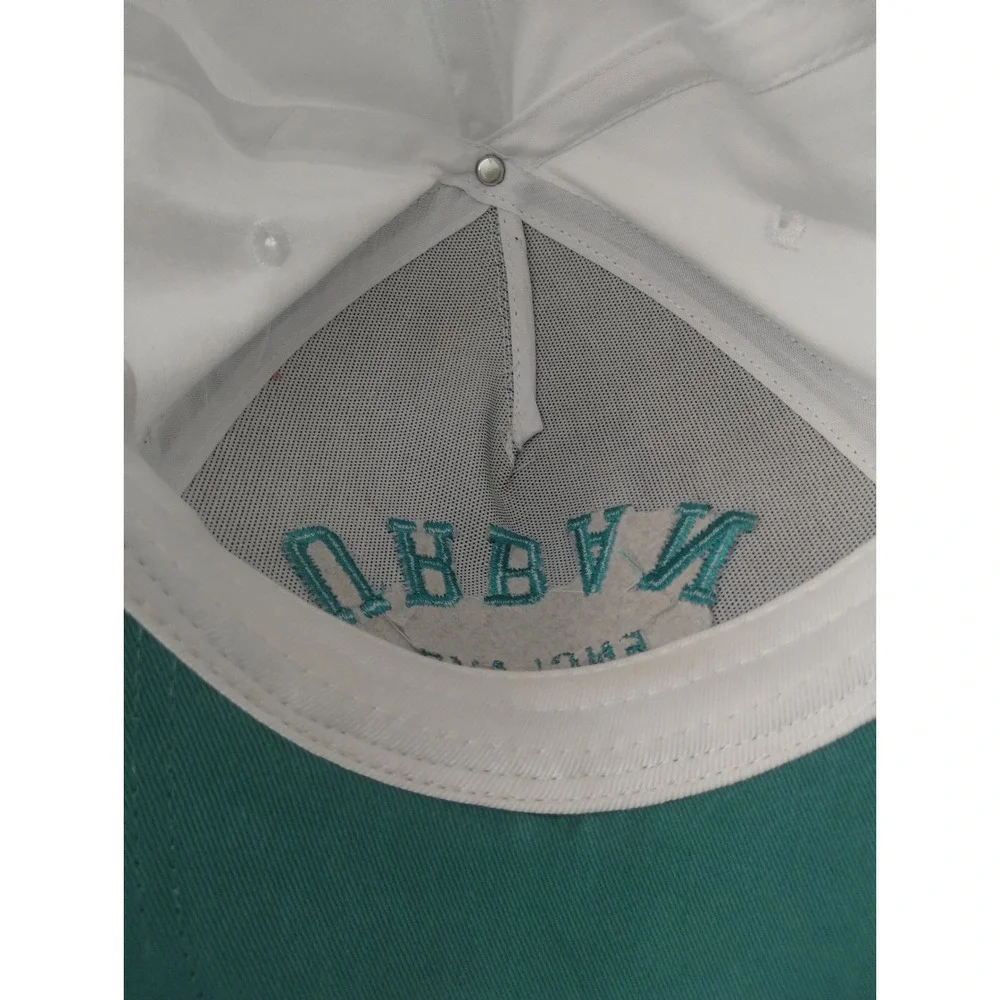 Enclave Urban two toned green white baseball cap